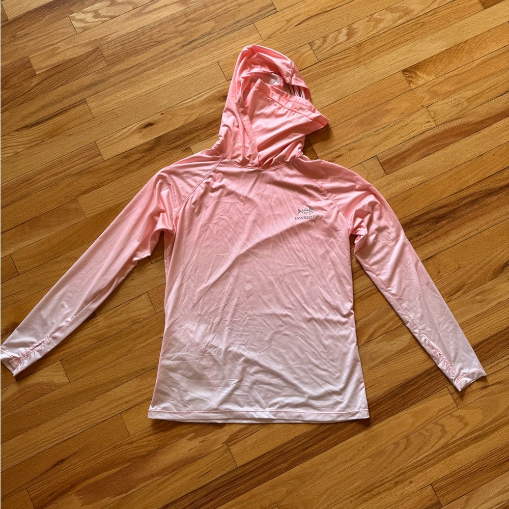 Pink ombré UPF50 sun hoody